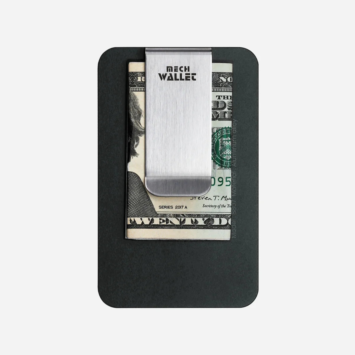 Metal Wallet Gris