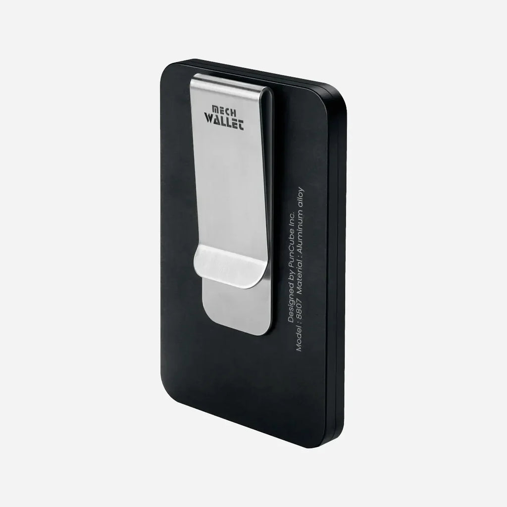 Metal Wallet Negro