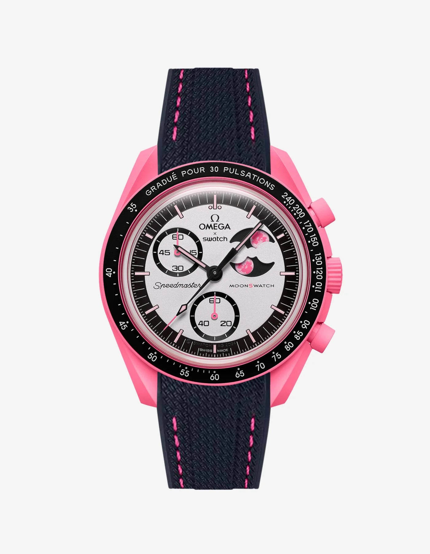 Pink Moonphase (Correa incluida)